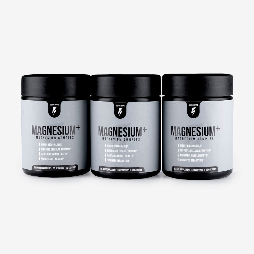 3 Bottles of Magnesium⁺