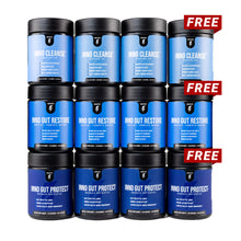 Load image into Gallery viewer, Complete Gut Health Stack 3-Month Supply + 1 Stack Free