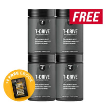 Load image into Gallery viewer, 3 Bottles of T-Drive + 1 FREE